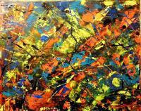 31-1-13 - Acrylics Paintings - By Julia Veytsner, Abstract Painting Artist