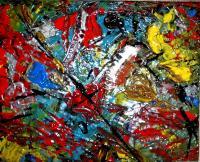 31-1-13 - Acrylics Paintings - By Julia Veytsner, Abstract Painting Artist