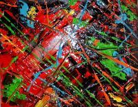31-1-13 - Acrylics Paintings - By Julia Veytsner, Abstract Painting Artist