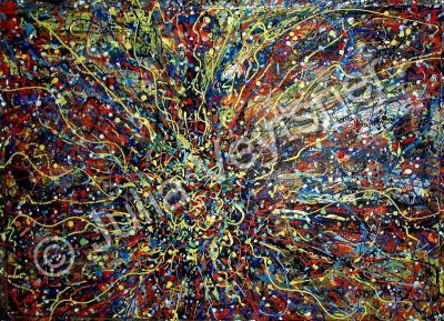 Abstract Expressionism - Dastany - Acrylics