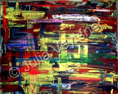 Abstract Expressionism - No Name - Acrylics