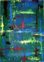 Deepness - Acrylics Paintings - By Julia Veytsner, Abstract Painting Artist