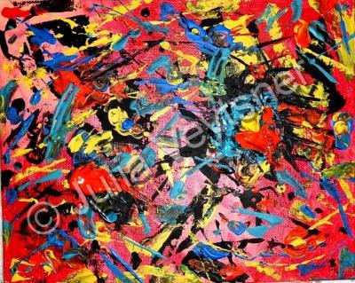 Abstract Expressionism - No Name - Acrylics