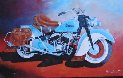 Sport - Beautiful Ride - Oil On Canvas