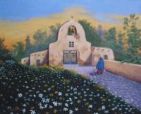 Western - Old Mexico - Oil On Canvas