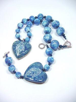 Art Jewelry - Reflections - Polymer Clay