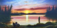 Recent Work - Solitude - Wicked Acrylics