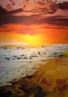 Sanibel Sanctuary - Oil On Canvas Paintings - By Daniel Sweemer, Abstract Painting Artist
