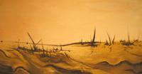 Early Shores - Oil On Paper Paintings - By Daniel Sweemer, Abstract Painting Artist