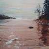 Lyda Bay - Water Color Paintings - By Douglas Hunt, Dry Brush Realism Painting Artist
