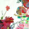Snake Garden - Mixed Media Mixed Media - By Rina Drescher, Contemporary Mixed Media Artist