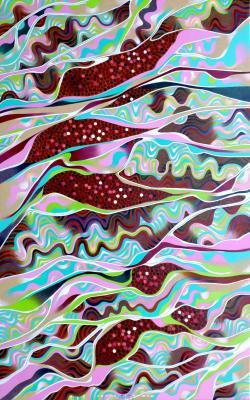Abstract - Stratification - Oil On Canvas