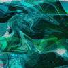 Green Wave - Digital Digital - By J Pasco, Abstract Digital Artist