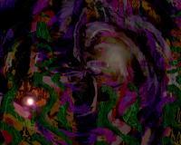 Abstract - Broken Purple - Digital