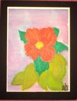 Watercolor Paintings - A Flower - Watercolors