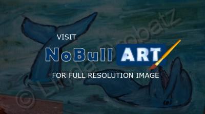 Oil Paintings - Dolphin - Oil