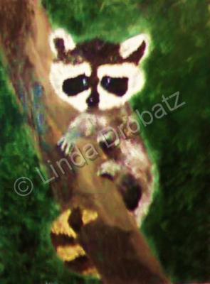 Oil Paintings - Out On A Limb - Oil