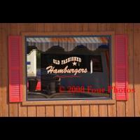 Hamburger Window - Digital Photograph Luster Prin Photography - By Josh Mcgrath, Urban Photography Artist