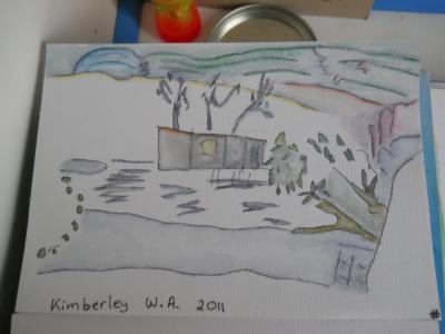 Early Work - Sau - Kimberly Western Australia - Texta