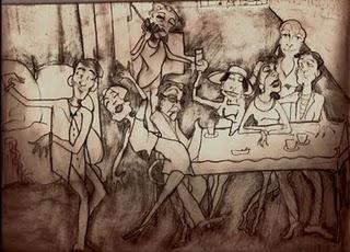 Young Art - Nightclub - Pencil