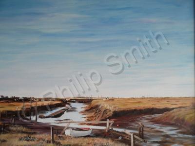 Philslandscapes - Morston Creek - Oil