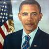 Barack Obama Portrait - Colors Other - By Shahid Sheikh, Painting Other Artist