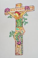 Drawing - Flower Of God - Sketch Pen