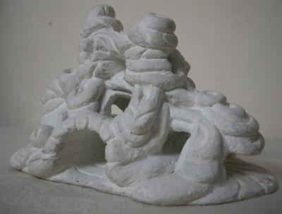 Sculpture - The Cave - White Cement