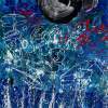 Rhythm And Blues - Mixed Media Acrylic On Canvas Paintings - By Karis Kim, Abstract Painting Artist