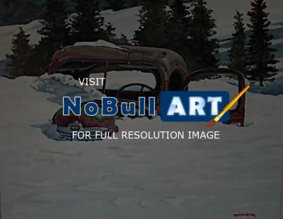 Painterly Realism - Deep Snow - Oil