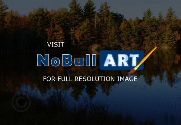 Fall Photos - Fall Reflections - Enhanced Digital
