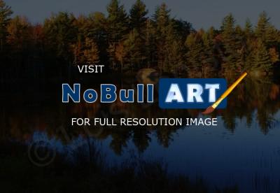 Fall Photos - Fall Reflections - Enhanced Digital