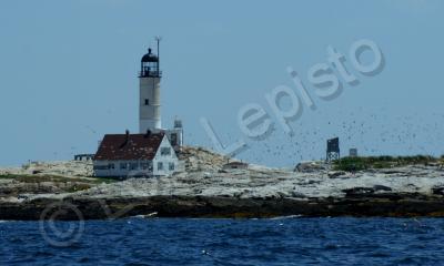 Scenic Shots - Star Island Lighthouse - Sony A200 Dslr