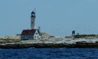 Star Island Lighthouse - Sony A200 Dslr Photography - By Lois Lepisto, Natureweather Photography Artist