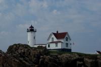 Nubble Light - Sony A200 Dslr Photography - By Lois Lepisto, Architectural Photography Artist