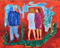 Event People - Bon Jour Monsieur - Oil On Canvas