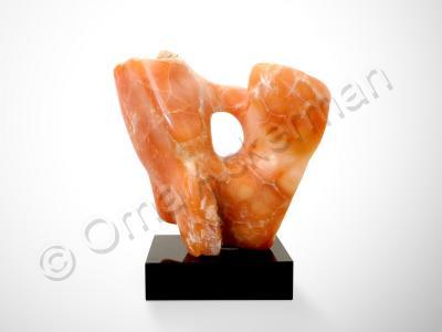 Stone - Orange - Marble Alabaster