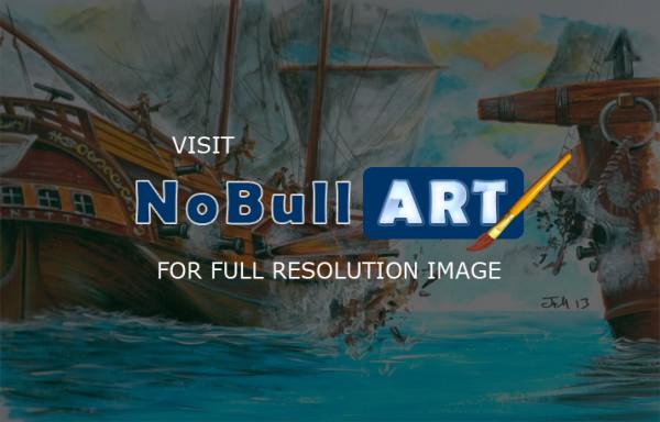 Water Art - Ships - Acrylic