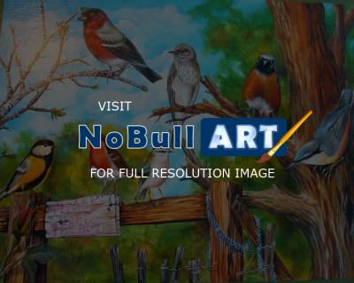 Birds - Local Birds - Acrylic