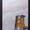 Cley Windmill - Acrylic Paintings - By Malc Lane, Fine Art Painting Artist