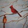 Courtship-Sold - Oil Paintings - By Joan Kovach, Realistic Painting Artist