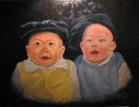 Portrait - Untitled - Oil On Canvas