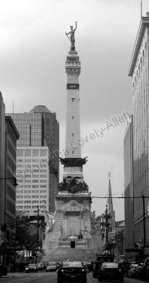 Photograph - Indianapolis Monument - Digital