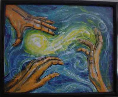 High School - Reach Out - Acrylic