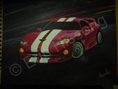 Cars - Viper - Acrylic