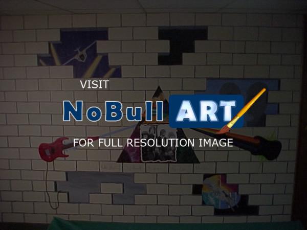 Murals - Pink Floyd Mural - Acrylic