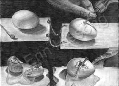 Sketchbook - Four Stages - Pencil