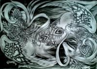 Drawing - Untitled - -