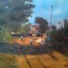 Nsukka Landscape - Oil On Canvas Other - By Ifeanyi Ugwoke, Realism Other Artist