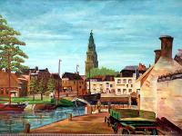 City Paintings - Groningen - Oil
